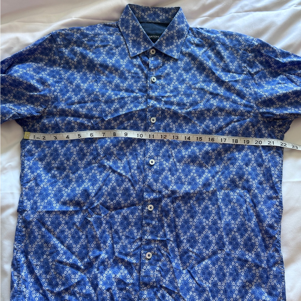 Bugatchi Geometric Button Down Shirt - image 8